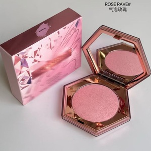แป้งไฮไลท์เตอร์กลิตเตอร์ Glow Diamond ชิมเมอร์ คอนทัวร์ อิลลูมิเนเตอร์ สีโรสโกลด์ สำหรับความงามในทุกวัน - Product Image 6