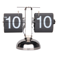 SW2014919 Retro Flip Down Uhr