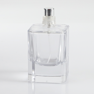 50 ml 100ml sang trọng tinh thể thủy tinh Nước hoa Refill chai nước hoa chai vuông và rõ ràng botol Parfum chai với tùy chỉnh cap - Product Image 2