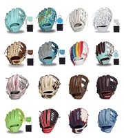 Guanto da baseball/softball in vera pelle di alta qualità 2026, personalizzabile con logo, all'ingrosso, pronto all'uso, cucito a mano