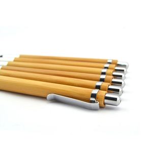 Stylos en bambou en promotion : idées cadeaux avec logo personnalisé - Product Image 4