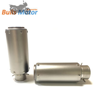 Tubo de Escape para Moto, silenciador Universal de carreras de titanio para motocicleta BMW S1000 RR <span class=keywords><strong>Honda</strong></span> CBR1000RR, silenciador de bicicleta de 51 y 60,5mm - Product Image 1