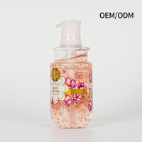 Extrait original de fleur de cerisier pétale parfum longue durée hydratant nourrissant peau nettoyant doux gel douche nettoyant pour le corps