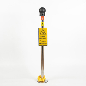 Moteur AC personnel antidéflagrant, anti-<span class=keywords><strong>statique</strong></span>, avec alarme, construction métallique pour l'élimination de l'<span class=keywords><strong>électricité</strong></span> <span class=keywords><strong>statique</strong></span> corporelle, modèle BAESD-LS - Product Image 3