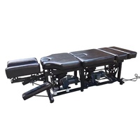 Table de massage chiropratique à pompe à air automatique à trois sections table de chute chiropratique pour lit SPA