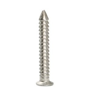 Tornillos autorroscantes de cabeza hexagonal métricos, zincados, clase 4.8, hexágono exterior, rosca derecha, para metal, industria general - Product Image 3