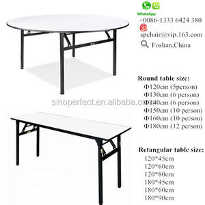 Muebles de Banquete Sino Perfect para Bodas, Sillas y Mesas Plegables para Banquetes y Fiestas en Restaurantes - Product Image 2