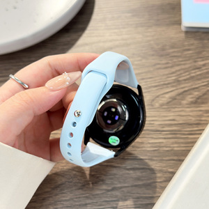 Correa Delgada de Silicona de 18, 20 y 22 mm para Reloj Samsung Galaxy FE/7/6/5/pro/4 <span class=keywords><strong>Classic</strong></span>, Brazalete para <span class=keywords><strong>Huawei</strong></span> Watch <span class=keywords><strong>GT</strong></span> 4-5-3-2e - Product Image 6