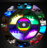 Étanche 4 8 12 Pods RGB LED Rock Light Kit Offroad Voiture Camion Bateau Crawl RGBW Underbody LED Neon Pod Lights pour Jeep ATV SUV