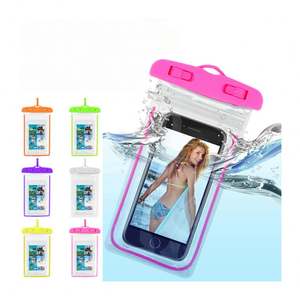 Estuche Impermeable Flotante para Teléfono con Correa para el Cuello, Bolsa Seca Transparente con Pantalla Táctil para Natación y Actividades en la Playa - Product Image 2