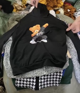เสื้อฮู้ดแบบสวมหัวสำหรับผู้ชายเสื้อสเวตเตอร์มีฮู้ดเย็บปักแบบสวมหัวพิมพ์แบบกำหนดเองน้ำหนักมากสำหรับนักวิ่ง - Product Image 4