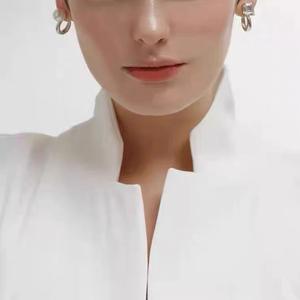 <span class=keywords><strong>Netflix</strong></span>-pendientes de diamantes de perlas, diseño de personalidad de nicho de viento frío antes y después de usar - Product Image 2