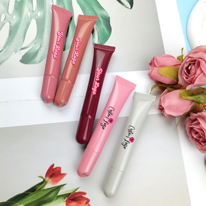 ลิปบาล์มให้ความชุ่มชื้นลิปสีชมพูเชอร์รี่เปปไทด์ลิปกลอสน้ำมันเรืองแสงแต่งแต้มสีลิปมัน - Product Image 5