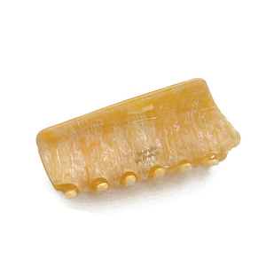 กิ๊บหนีบผมทรงเรขาคณิต PL <span class=keywords><strong>France</strong></span> สำหรับผมหนา เรียบง่าย สวยหรู ลายหินอ่อน แข็งแรง ทนทาน ทำจากอะซิเตท สำหรับผู้หญิง - Product Image 6