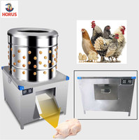Machine à Plumer la Volaille et les Poulets en Acier Inoxydable Horus pour 15 à 20 Poulets Entiers