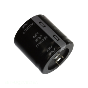 Condensateur canal fabricant CAP ALUM 820UF 20% 350V SNAP TH à montage traversant 820 uF EET-UQ2V821EA - Product Image 1