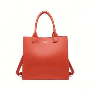 Luxe 2025 femmes grande capacité Simple épaule mode sac fourre-tout personnalisé avec Logo sac à main personnalisable - Product Image 4