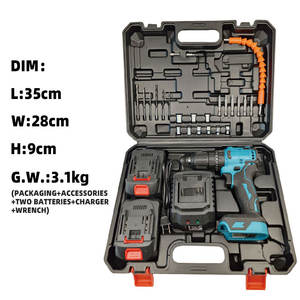 Venta directa de envío de fábrica, nuevo taladro de impacto portátil sin escobillas de <span class=keywords><strong>20V</strong></span>, batería de litio, personalizable, OEM, nuevo, nuevo, 1: 2 - Product Image 4