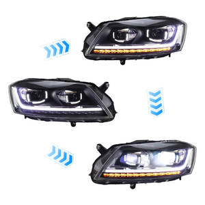 Gruppo Faro Adatto per Magotan B7 Modelli 12-16, Modificato con Lente per Fari allo Xeno e Luce Diurna a LED a Scorrimento - Product Image 2