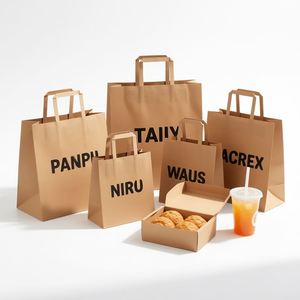 Bolsas de Papel para Shawarma Resistentes a la Grasa, de Doble Capa, Tamaño Personalizado, para Transporte Seguro de Alimentos - Product Image 6