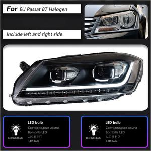 Conjunto de Faros Delanteros Modificados con LED Matrix para Versión Europea B7 (12-16), Luz Diurna LED, Señal de Giro Dinámica, Alto Lumen, Mejora de Rendimiento - Product Image 2