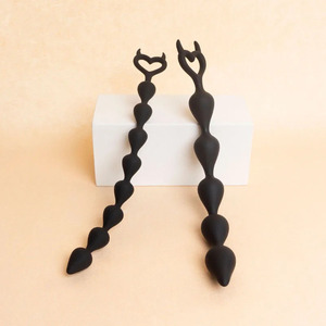 Juguete Sexual para Adultos, Bolas Anales de Silicona, Tapón Anal para Sexo Anal, Juguete Sexual con Bolas, Cadena Anal Flexible para Masaje de Próstata para Mujeres y Hombres - Product Image 1