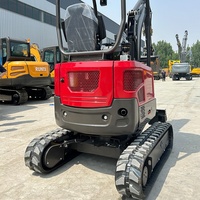 Importation de matériel de terrassement électrique d'occasion de Chine : pelle sur chenilles, débroussailleuse de souches, excavatrices de 1,8 tonne