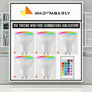 <span class=keywords><strong>Ampoule</strong></span> LED Intelligente RGBW <span class=keywords><strong>E14</strong></span> AC 5W Compatible <span class=keywords><strong>Alexa</strong></span> et Google Assistant, Contrôlable via l'Application Tuya, en Plastique, Vente Directe Usine - Product Image 3