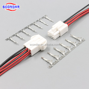 SCONDAR 4.5mm Aralıklı Özel Kablo Demeti, JST EL Konnektör Güç Kaynağı Elektrik Kablosu Montajı ile Uyumlu - Product Image 1