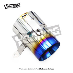 Sistema de escape súper rápido automático para McLaren <span class=keywords><strong>Artura</strong></span> <span class=keywords><strong>Spider</strong></span> 3,0 T 2023-2025 silenciador de válvula eléctrica de titanio tubo de escape - Product Image 6