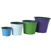 Kit de pot de fleur rond de haute qualité pour la décoration de la maison et du jardin Style de conception de pays classique pour la plantation de pépinière et les hôtels