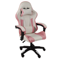 Fauteuil de bureau gaming en cuir véritable, pivotant, avec dossier réglable en hauteur, prix abordable, pour l'e-sport