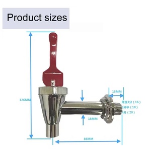 Coffee Espresso Maker Commercial Stainless Steel Electric Hot Water Boiler Coffee Maker Boiler Tap Spigots - Product Image 2