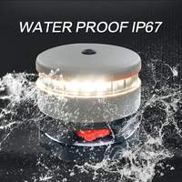 Conception flottante IP67 toutes lumières rondes 360 degrés LED détachable canoës Kayak Portable batterie lumière de navigation