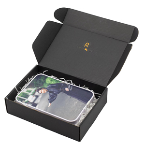Rigid Paperboard <b>Box</b> Rectangle Shape Four-Color Printing Custom Logo Design Foldable <b>Cardboard</b> Packaging - Product Image 5