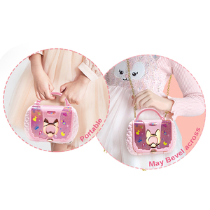 Nueva caja de belleza, juego de cosméticos <span class=keywords><strong>para</strong></span> niños, juguetes <span class=keywords><strong>para</strong></span> <span class=keywords><strong>niñas</strong></span>, <span class=keywords><strong>Kit</strong></span> de maquillaje lavable <span class=keywords><strong>para</strong></span> <span class=keywords><strong>uñas</strong></span>, juguete de maquillaje de simulación <span class=keywords><strong>para</strong></span> niña Real, regalo cosmético - Product Image 2