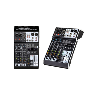 Conférence de performance de scène professionnelle 4/6/8/<span class=keywords><strong>10</strong></span> canaux petite console de mixage USB Bluetooth portable - Product Image 1