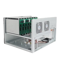 Boîtier de serveur NAS à 8 baies avec planche arrière SATA, échange à chaud, compatible avec les cartes mères MicroATX et Mini ITX, châssis de serveur de bureau