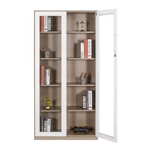 Office Equipment Combination 2 Door Small Storage Steel Filing <b>Cabinet</b> Glass Door Medical Storage Cupboard File <b>Cabinet</b> - Product Image 4