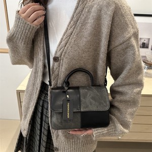 Korean Color Block Women Small Square Crossbody Shoulder <b>Bag</b> Fashion Casual Daily Use - Product Image 2