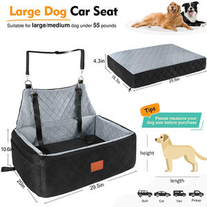 Perrera multifuncional para mascotas, cama de lavado de coches para perros, viaje, seguridad resistente, esponja a prueba de masticación, asiento de coche grande para mascotas, cama para coche para perros - Product Image 3