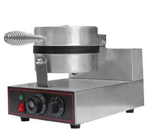Mini máquina para hacer gofres belga eléctrica profesional, máquina para hacer gofres Redonda al por mayor, máquina para hacer gofres comercial - Product Image 5