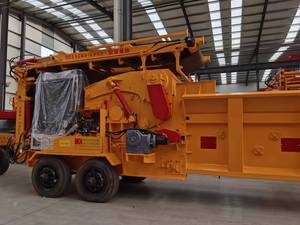 Approvisionnement forestier Broyeur de branches à tambour robuste et à grand moteur Engrais organique Broyeur à bois diesel # Woodchipper - Product Image 2
