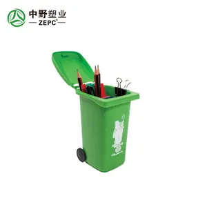 Office Suppliers Desktop Trash Can Pen Holders