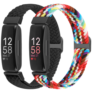 Регулируемый эластичный нейлоновый ремешок для часов Fitbit Inspire <span class=keywords><strong>3</strong></span>/Inspire <span class=keywords><strong>2</strong></span>/Inspire HR/Fitbit Ace <span class=keywords><strong>3</strong></span>/Ace <span class=keywords><strong>2</strong></span> ремешок - Product Image 1