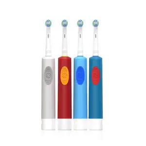Potente cepillo de dientes eléctrico ultrasónico para adultos con batería, cepillo de dientes eléctrico lavable, cepillo de dientes blanqueador electrónico