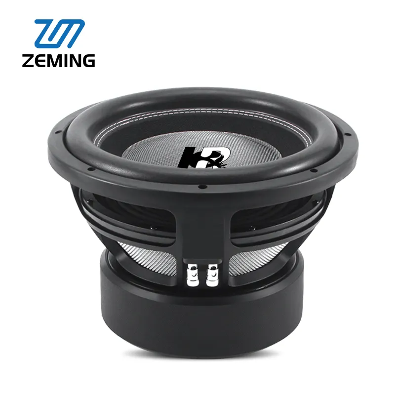 Oem personalizzazione auto 12 15 18 pollici Subwoofer 88db sensibilità Audio Su Bwoofer bassi alimentato altoparlante Subwoofer