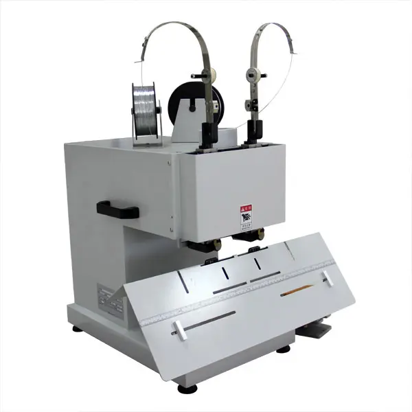 Good Quality Durable Double Head Exercise Book Wire Stitching Machine Saddle Stitcher