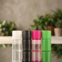 Oferta Especial: Botella de Plástico de 60 ml para Líquidos, Perfumes y Aceites Esenciales, Botella con Gotero de 2 oz V3 para Jugos, con Tapa Plana CRC de Colores