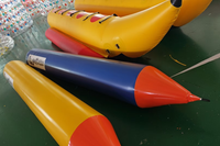 Crayon géant gonflable en PVC amusant pour jeu de team building, 3m de long, écologique, certifié CE, grande capacité, couleur personnalisable pour
